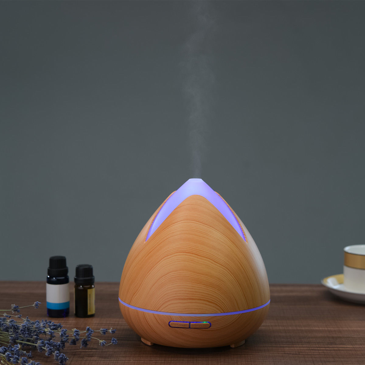 PureSpa Ultrasonic Diffuser - Light Wood - Image 7