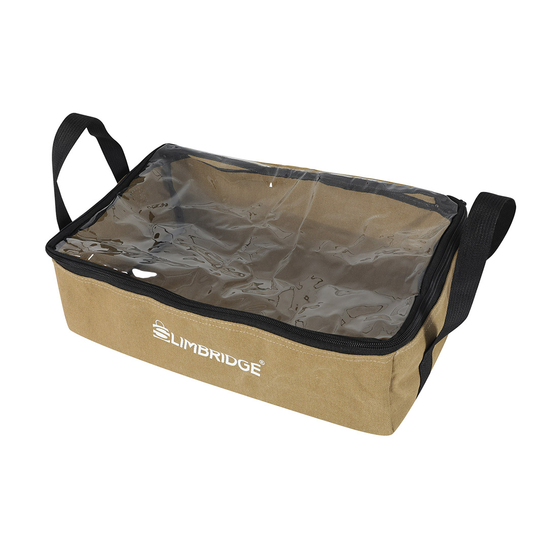 Slimbridge 3PCS Camping Canvas Storage Khaki - Image 2
