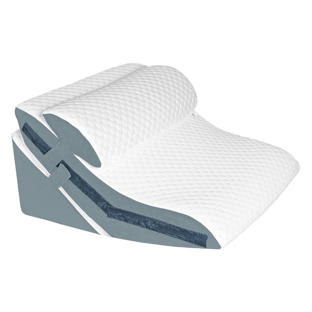 Dreamz 3-in-1 Orthopedic Bed Wedge Pillow Memory Foam Sleep Support Adjustable - Image 2